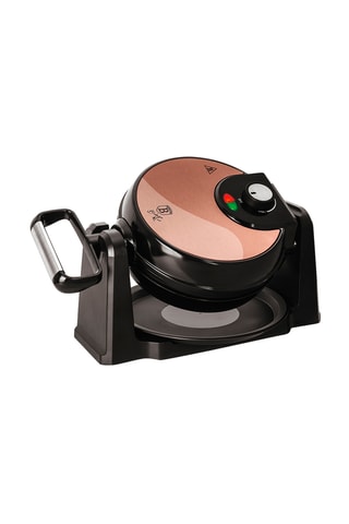 Gaufrier rotatif revêtement titane Metallic Line Rose Gold - 1000 W - 4 gaufres