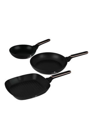 3 poêles à frire Black Rose - 20/24/28 cm