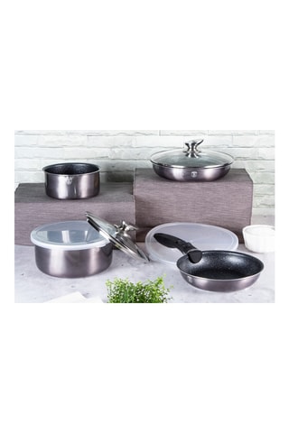 Batterie de cuisine Metallic Line Carbon Pro - 9 pièces