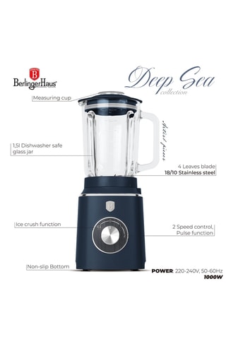 Blender Deep Sea – 1,5 l – 1000 W – 2 vitesses