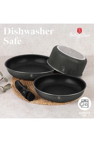 Batterie de cuisine Anthracite – 9 pièces