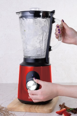 Blender LED en acier inoxydable Metallic Line - 1,5 l - 1000 W - 2 vitesses
