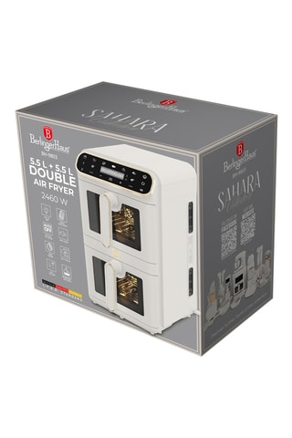 Friteuse à air Sahara - 2 x 5,5 l - 2460 W