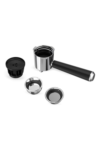 Cafetière espresso 3-en-1 en acier inoxydable Black Vantage - 1 l - 950 W