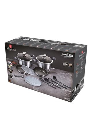 Batterie de cuisine Metallic Line Carbon Pro - 13 pièces