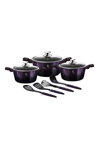 Batterie de cuisine Purple Eclipse - 10 pièces