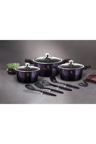 Batterie de cuisine Purple Eclipse - 10 pièces