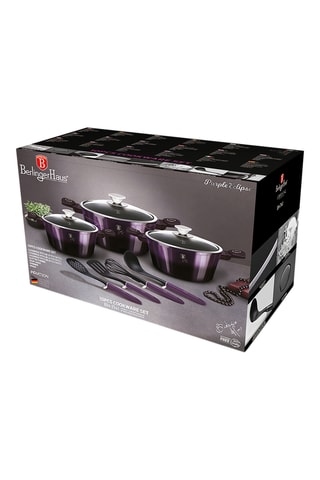 Batterie de cuisine Purple Eclipse - 10 pièces