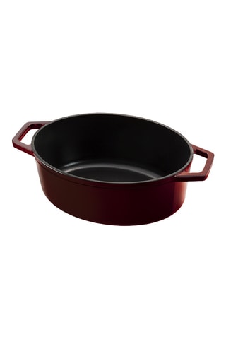 Cocotte ovale en fonte Strong Mold Seria - 30 x 12 cm - 4,65 l