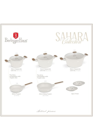 Batterie de cuisine Sahara Nordic - 10 pièces