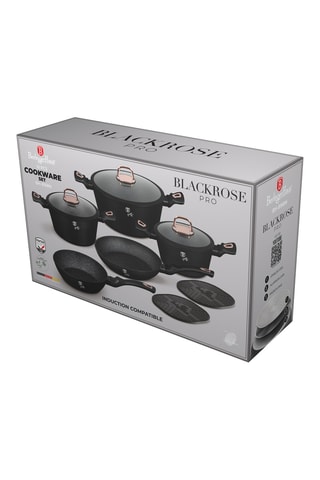 Batterie de cuisine Black Rose - 10 pièces