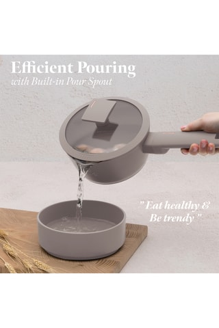 Batterie de cuisine Taupe Collection - 15 pièces