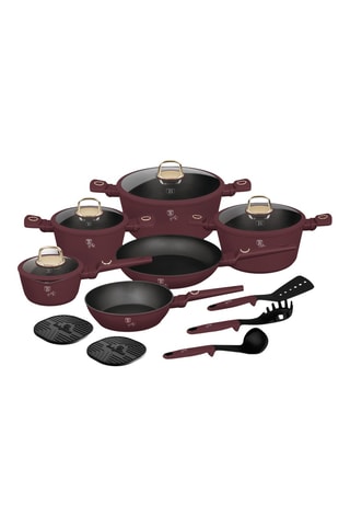 Batterie de cuisine Leonardo - 15 pièces