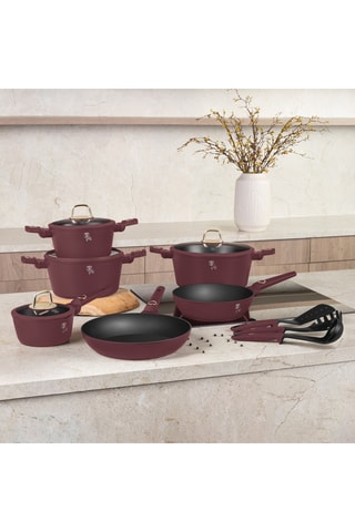 Batterie de cuisine Leonardo - 15 pièces