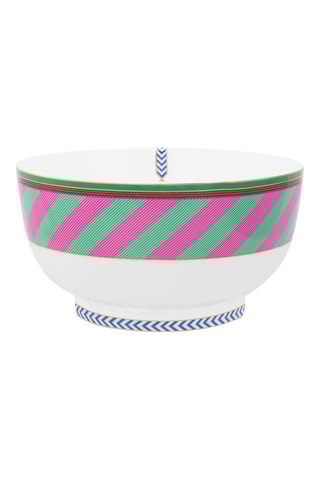 Saladier en porcelaine Chique Stripes - 20,5 cm