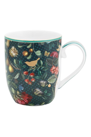 6 tasses à café en porcelaine Winter Wonderland - 14,5 cl