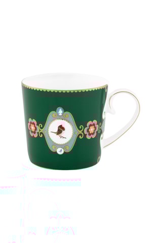 6 tasses à café en porcelaine Love Birds - 15 cl