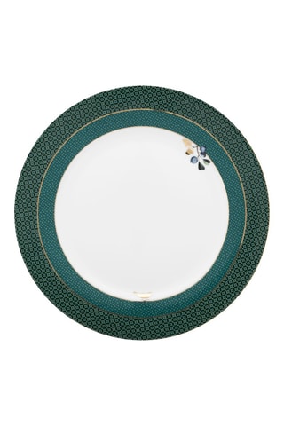 6 assiettes plates en porcelaine Winter Wonderland - 26,5 cm