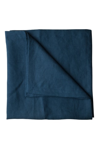 Nappe en lin Porto - Bleu marine