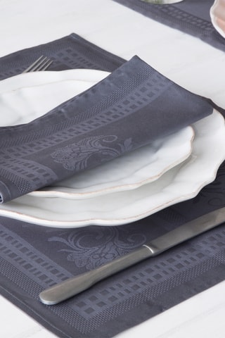 Nappe de table rectangulaire Ana - Gris