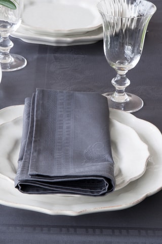 Serviette de table Ana - Gris