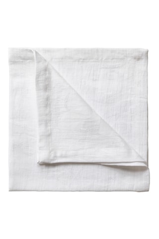 Serviette de table en lin Dalialanc