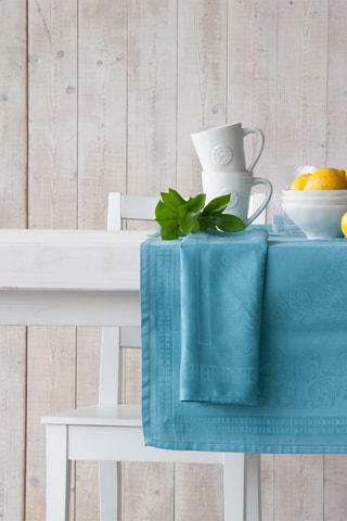 Serviette de table Ana - Turquoise