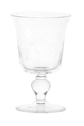 6 copos de vinho em vidro soprado Espiral