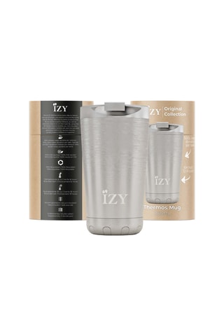 Mug de voyage isotherme en acier inoxydable - 35 cl