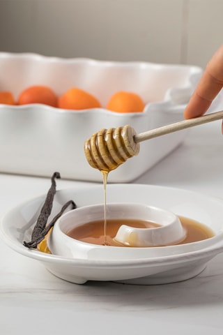 Travessa para aperitivos em espiral em grés Cook and Host
