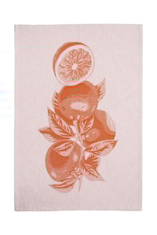 2 torchons de cuisine - Orange