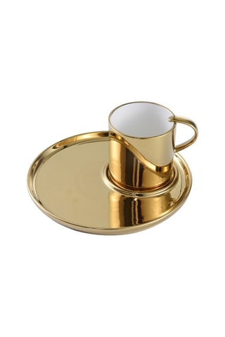 Tasse à café et soucoupe en céramique For Coffee Lovers