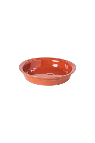 Plat à tarte en grès Fontana