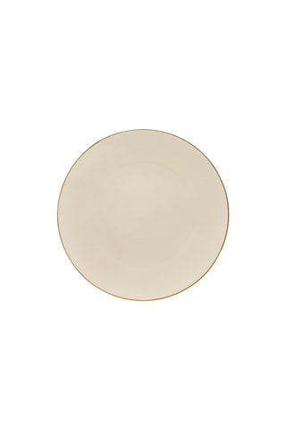 Assiette plate en grés Augusta