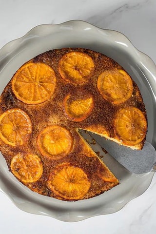 Présentoir à gâteau en grès Cook & Host