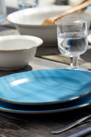 Plat Aardewerk Bord Positano