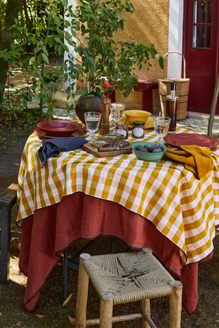 Plat Aardewerk Bord Positano