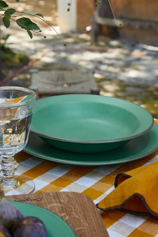 Plat Aardewerk Bord Positano