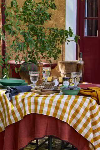 Plat Aardewerk Bord Positano