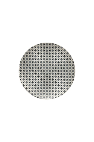 Assiette plate en grés Augusta