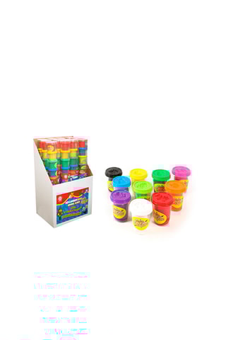 Boetseerklei Set - 12 tubes x 10 potjes van 85 g Vanaf 2 Jaar
