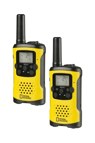 2 Walkietalkies FM voor Kids - Vanaf 14 Jaar National Geographic