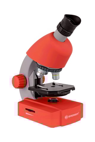Microscoop Junior 40x-640x Rood - Bresser Junior