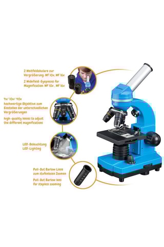 Microscoop Student Biolux SEL  Blauw - Bresser Junior