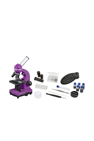 Microscoop Student Biolux SEL Paars - Bresser Junior