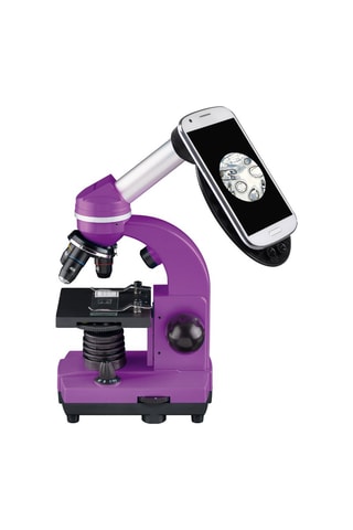 Microscoop Student Biolux SEL Paars - Bresser Junior