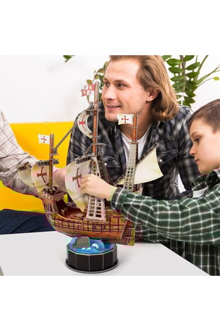 3D-model Boot Santa Maria 93-delig Vanaf 6 Jaar