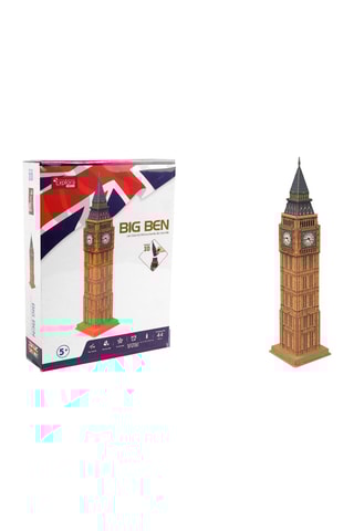 3D-model Big Ben - 44-delig Vanaf 5 Jaar