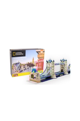 3D-model National Geographic Tower bridge - 120-delig Vanaf 8 Jaar