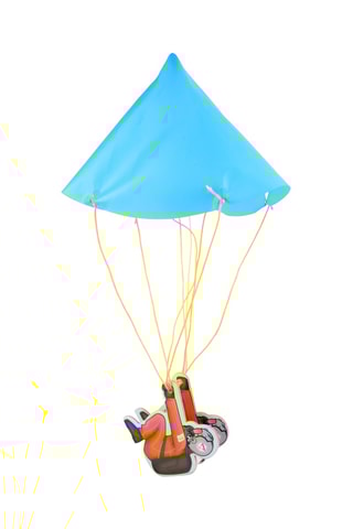 Parachutelanceerder National Geographic - Vanaf 5 Jaar